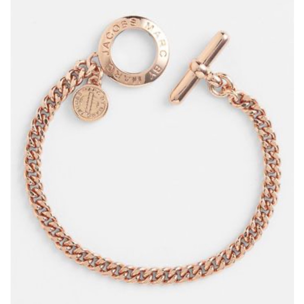 Marc Jacobs Rose Gold Mini Toggle Bracelet